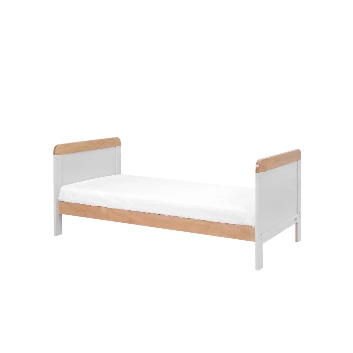 Tutti Bambini Rio 3 Piece Room Set with Pocket Sprung Mattress - Dove Grey/Honey Oak