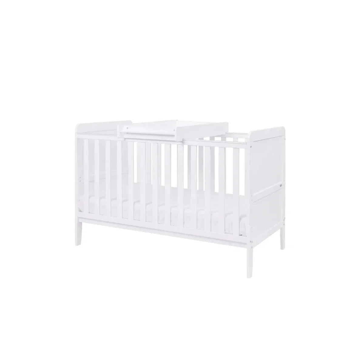 Tutti Bambini Rio 3 Piece Room Set with Sprung Mattress - White