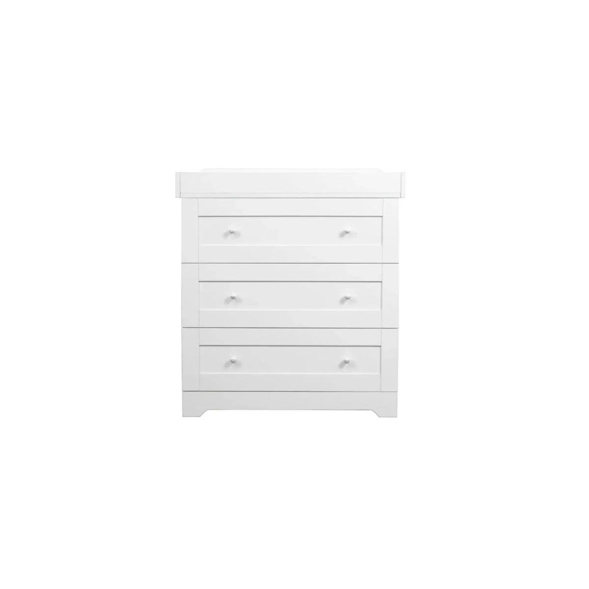Tutti Bambini Rio 3 Piece Room Set with Sprung Mattress - White