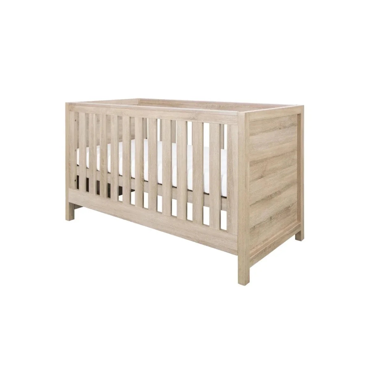 Tutti Bambini Modena 2 Piece Room Set with Sprung Fibre Mattress - Oak