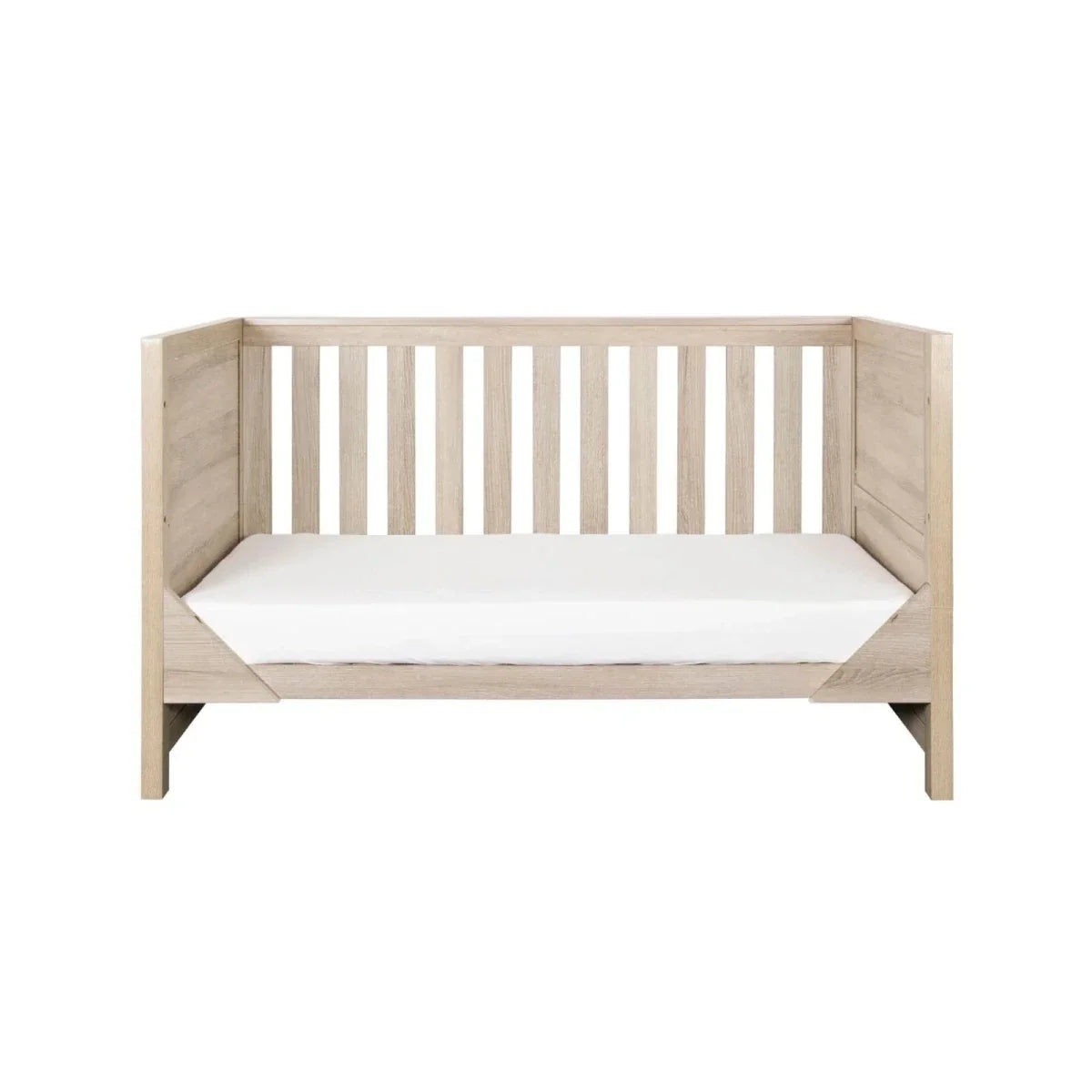 Tutti Bambini Modena 3 Piece Room Set with Deluxe Fibre Mattress - Oak