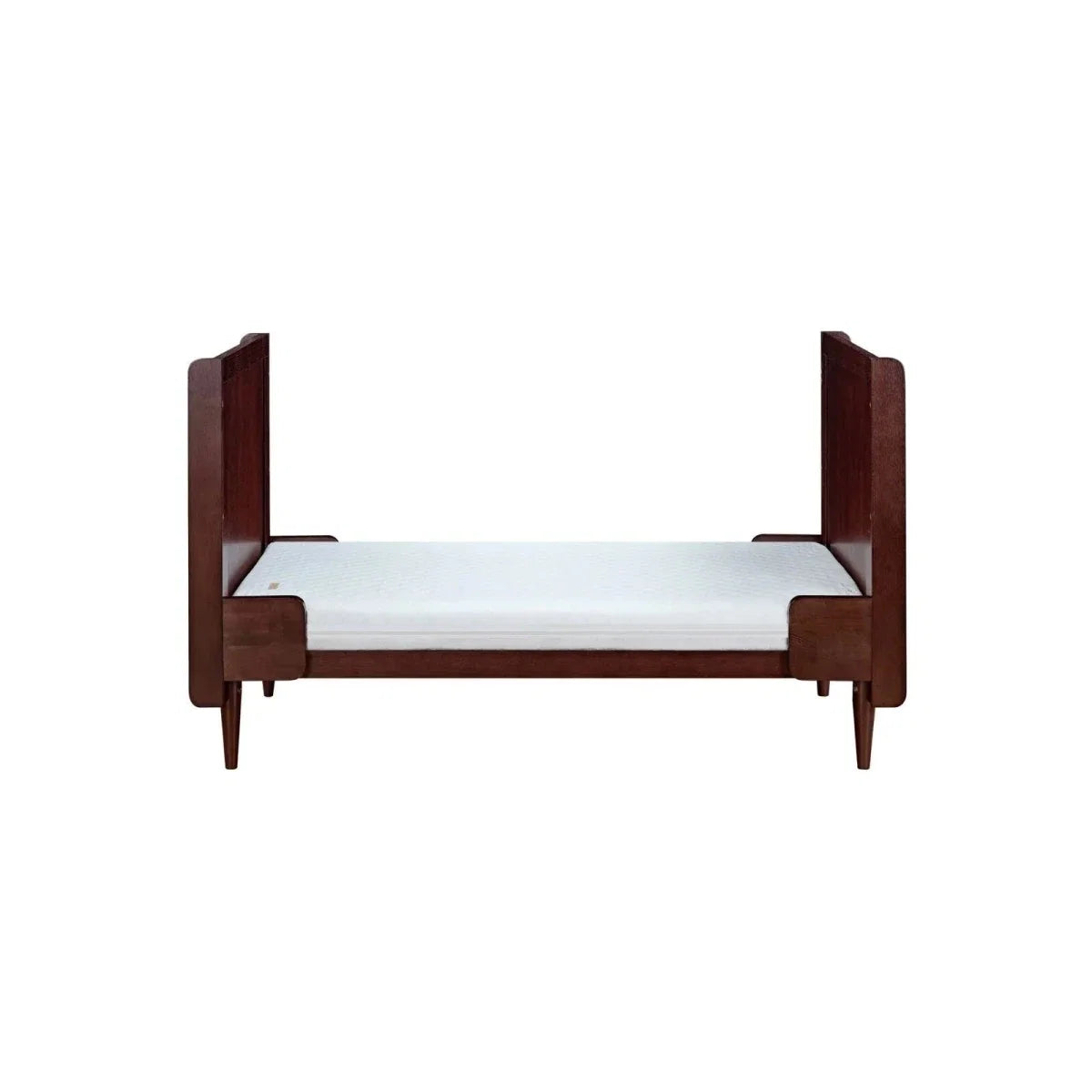 Tutti Bambini Japandi Cot Bed - Warm Walnut