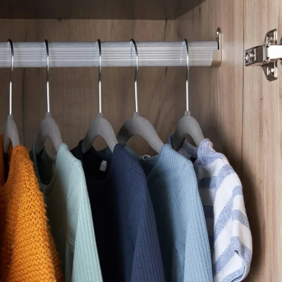 Tutti Bambini Como Wardrobe - Distressed Oak/Slate Grey