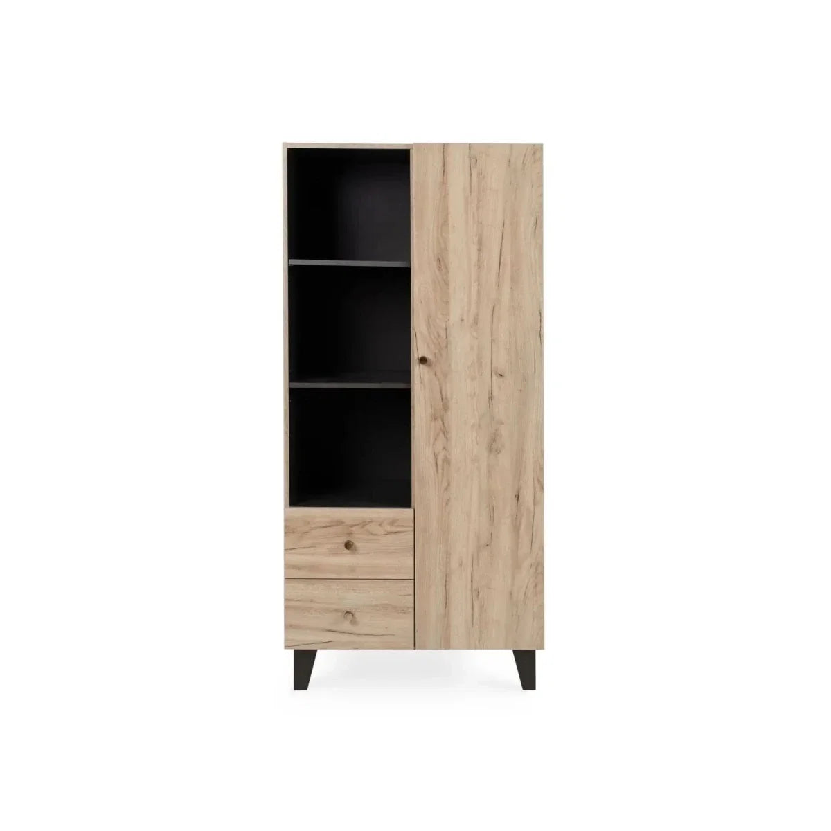 Tutti Bambini Como Wardrobe - Distressed Oak/Slate Grey