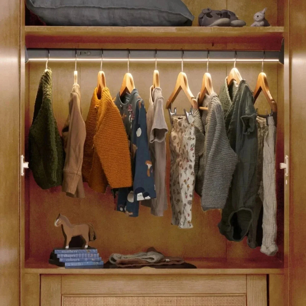 Tutti Bambini Japandi Wardrobe - Light Oak