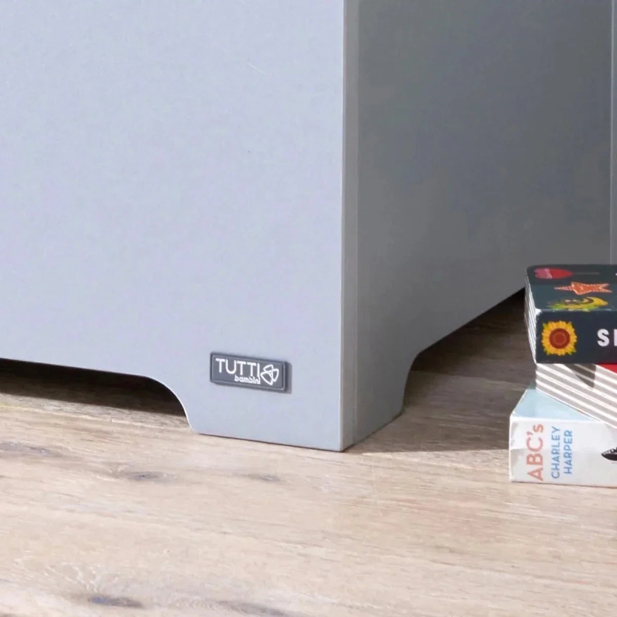 Tutti Bambini Rio Toy Box - Dove Grey/Honey Oak