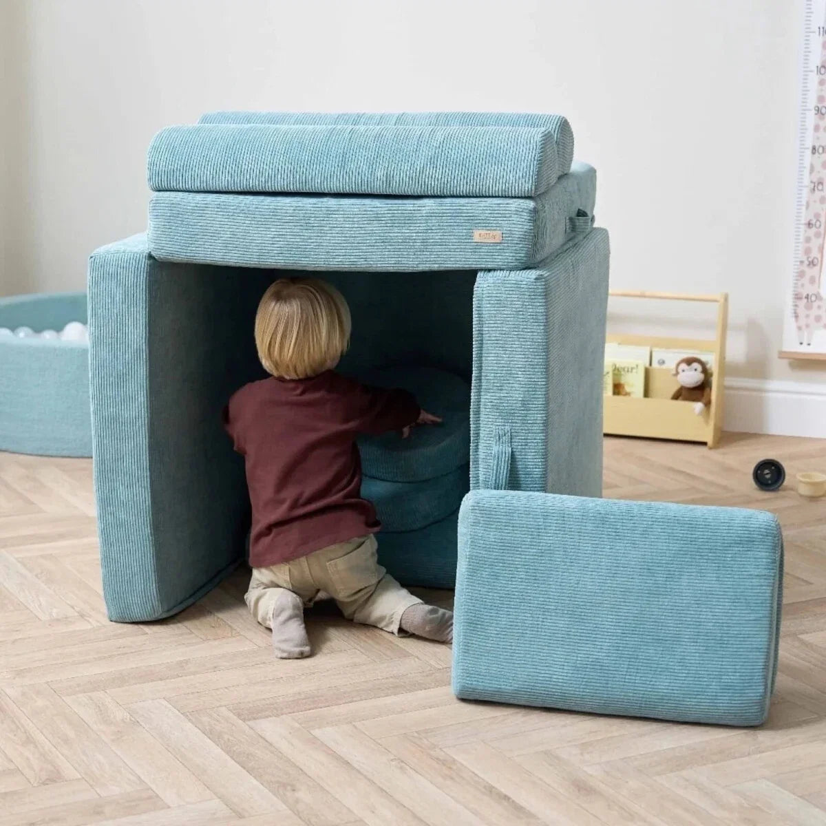 Tutti Bambini Playrama Montessori Kids Play  Sofa - Ocean Stone