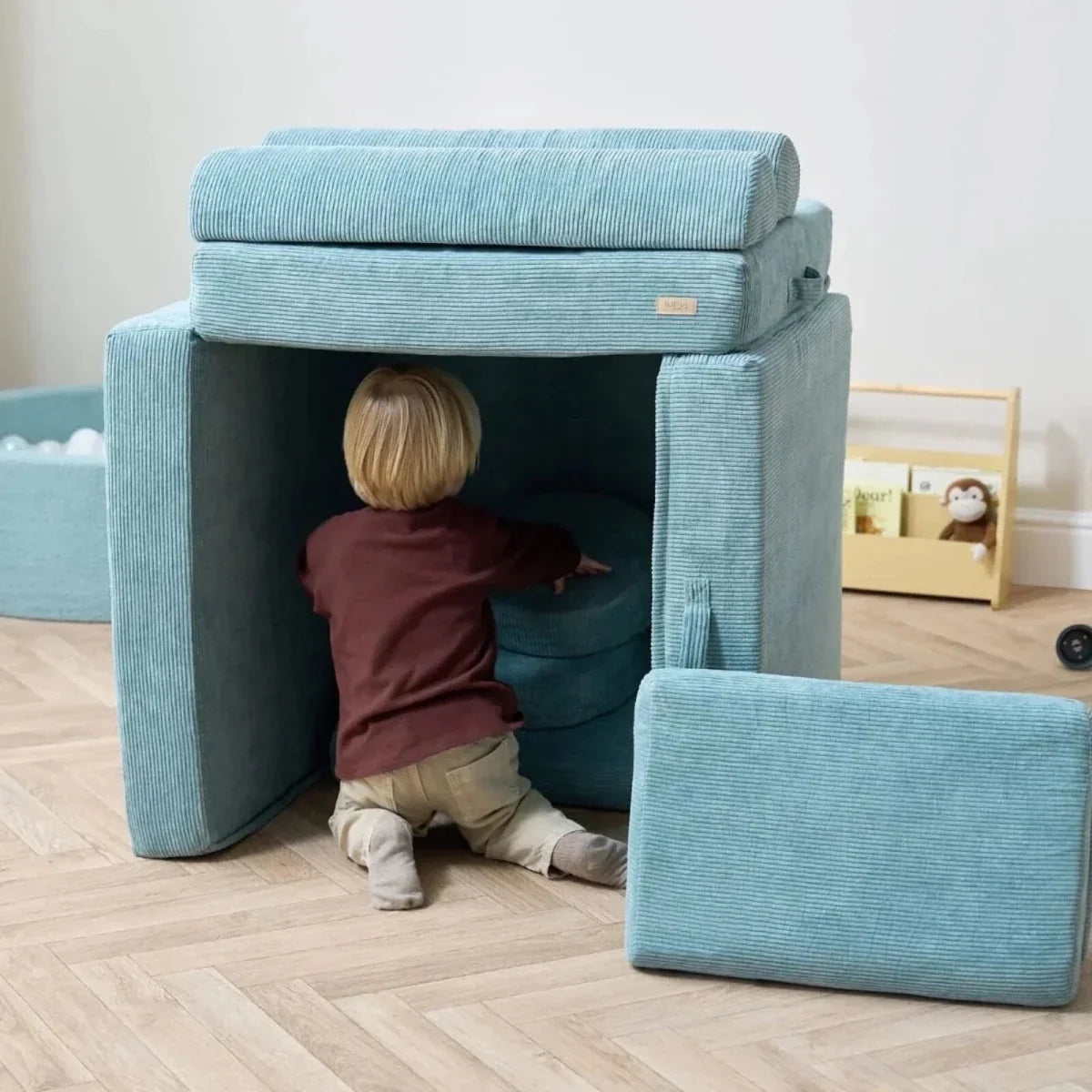 Tutti Bambini Playrama Montessori Kids Play  Sofa - Ocean Stone