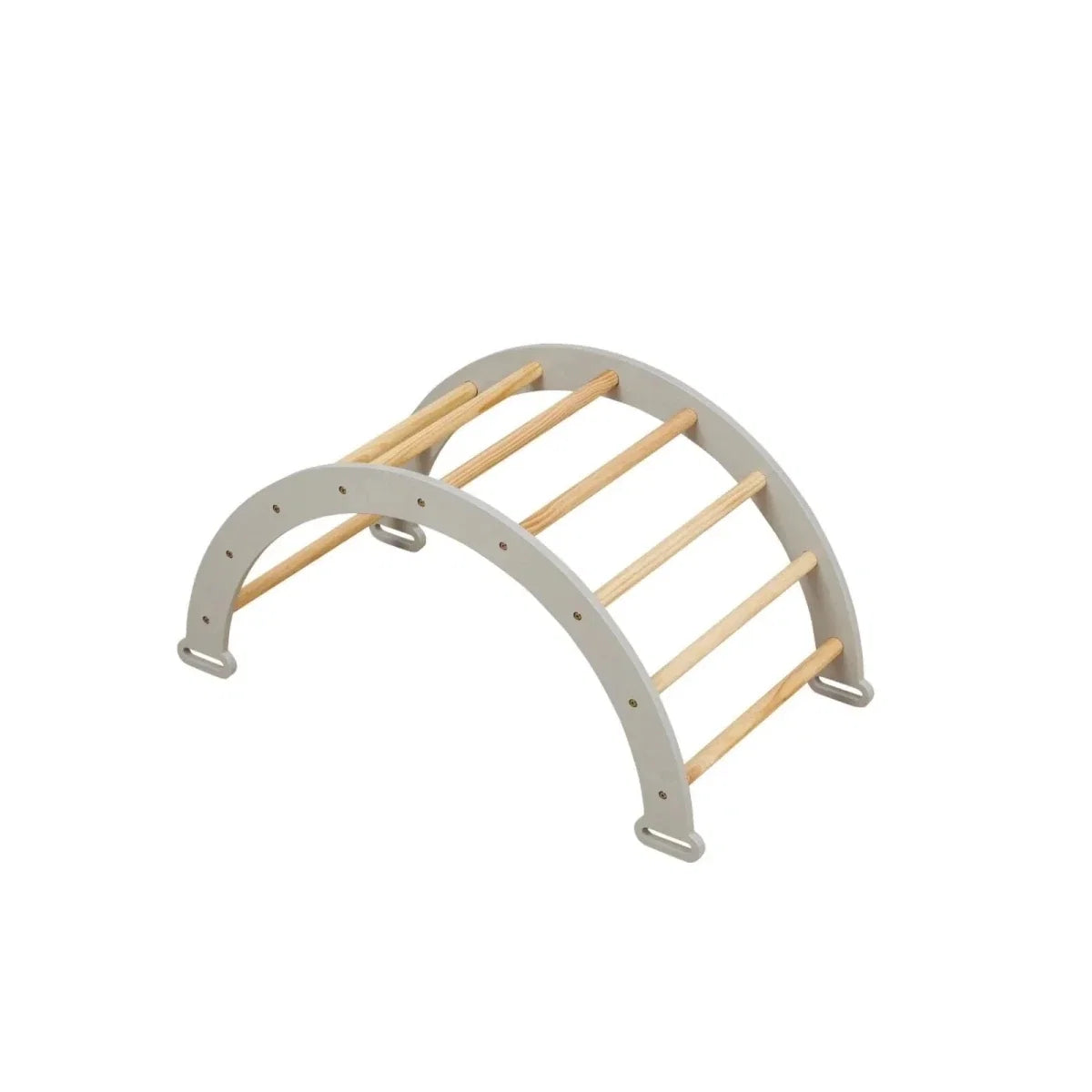 Tutti Bambini Scala Montessori 3-in-1 Pikler Climbing Frame with Climbing Wall - Mushroom