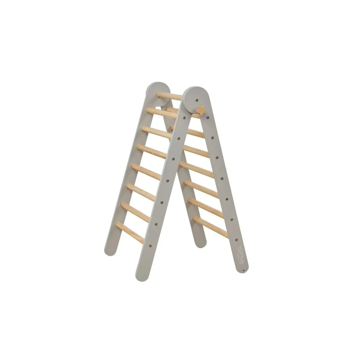 Tutti Bambini Scala Montessori 3-in-1 Pikler Climbing Frame with Climbing Wall - Mushroom