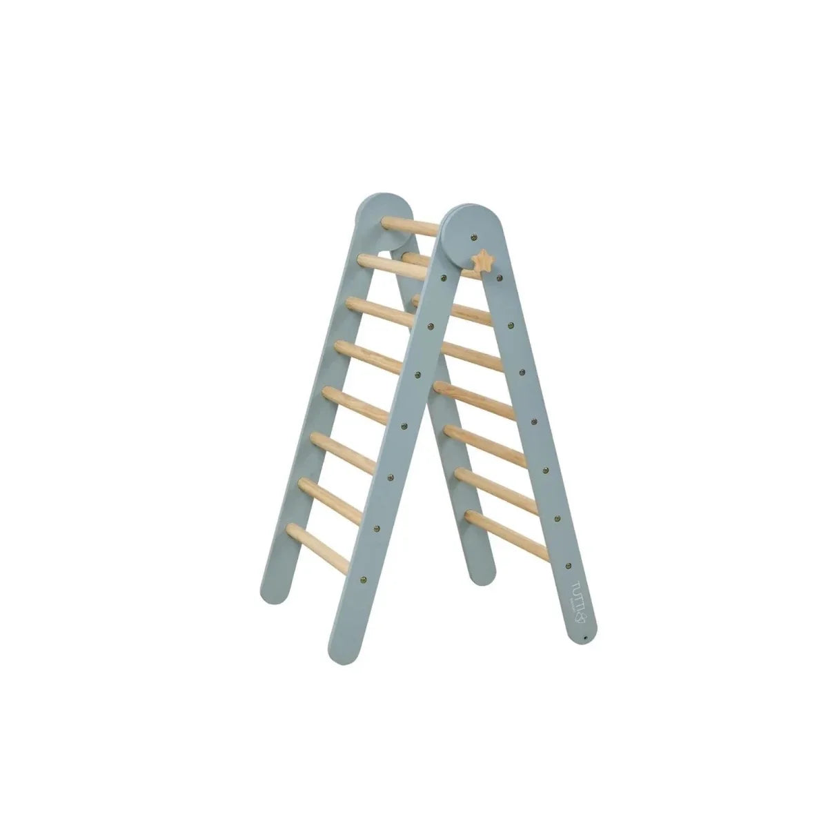 Tutti Bambini Scala Montessori 3-in-1 Pikler Climbing Frame with Climbing Wall - Ocean Stone
