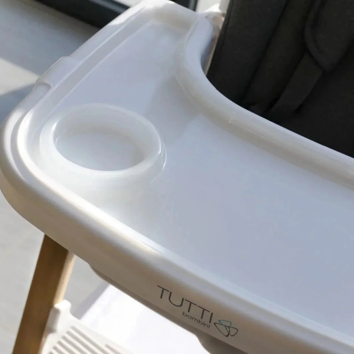 Tutti Bambini Nova Evolutionary Highchair - Grey/Oak