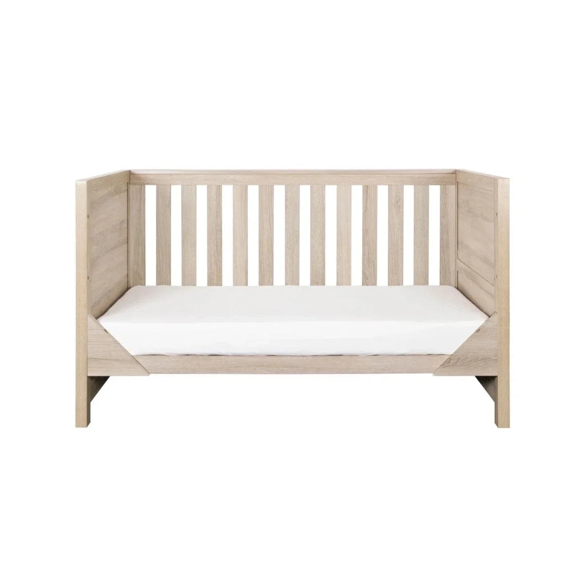 Tutti Bambini Modena 2 Piece Room Set with Deluxe Fibre Mattress - Oak