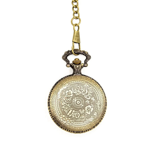Death's Keeper | Pocket Watch Case | Ancient Gold