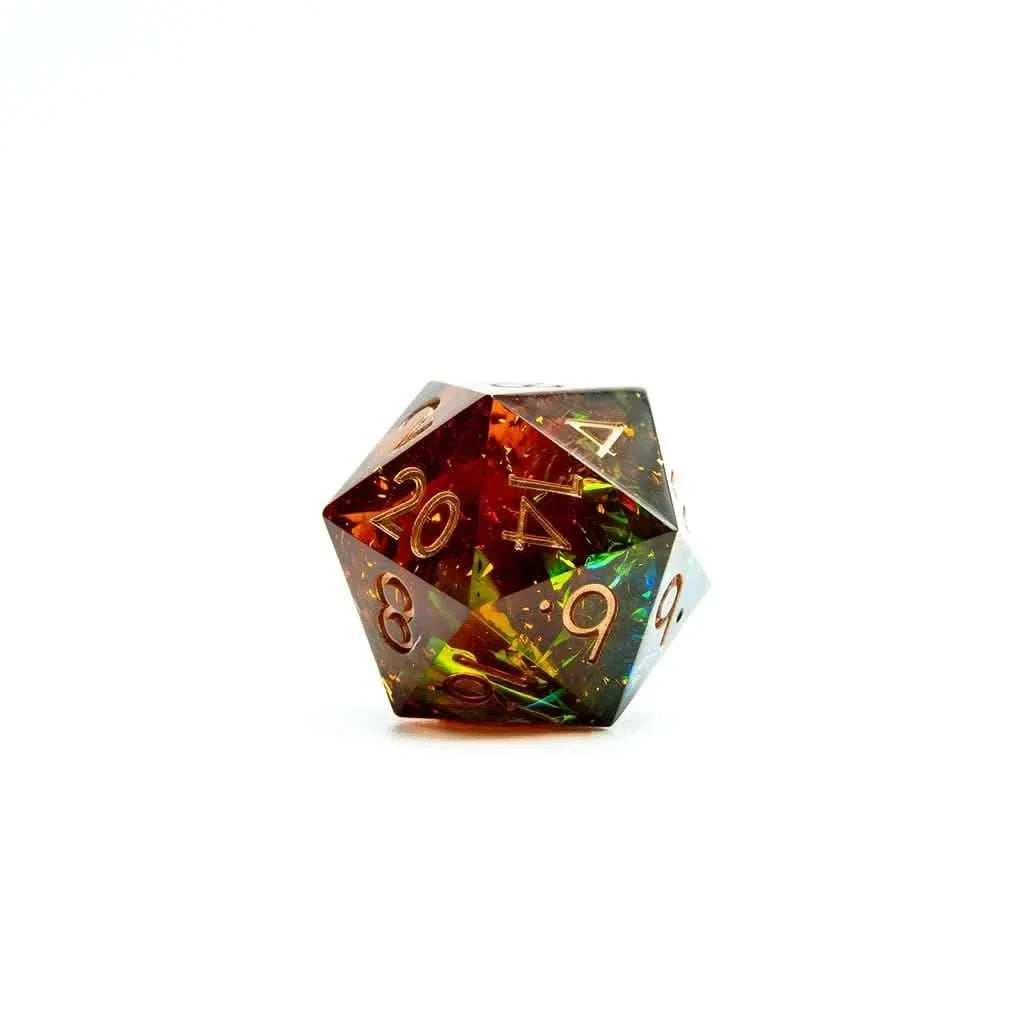 Archer's Dream | 33mm D20 | Oversized Resin Dice | Single Dice