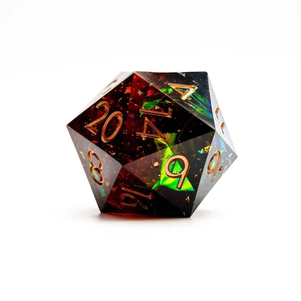 Archer's Dream | 50mm D20 | Oversized Resin Dice | Single Dice