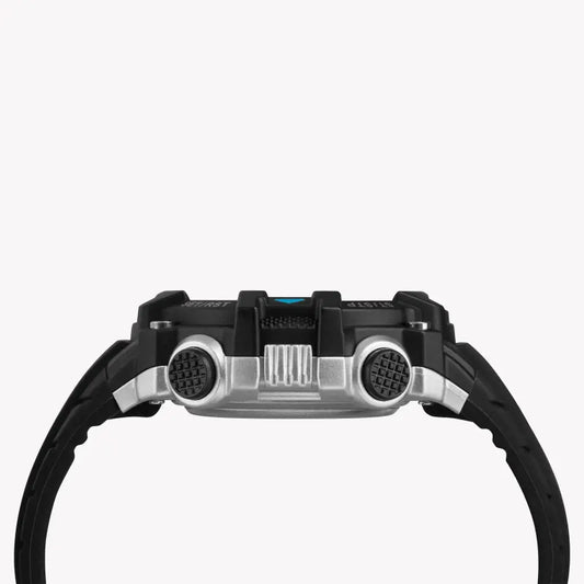 Timex Men's Black Silicone Watch, Digital Dial | Tw5m27300