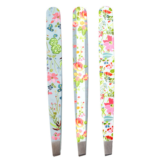 Tweezers - Julie Dodsworth Pink Floral