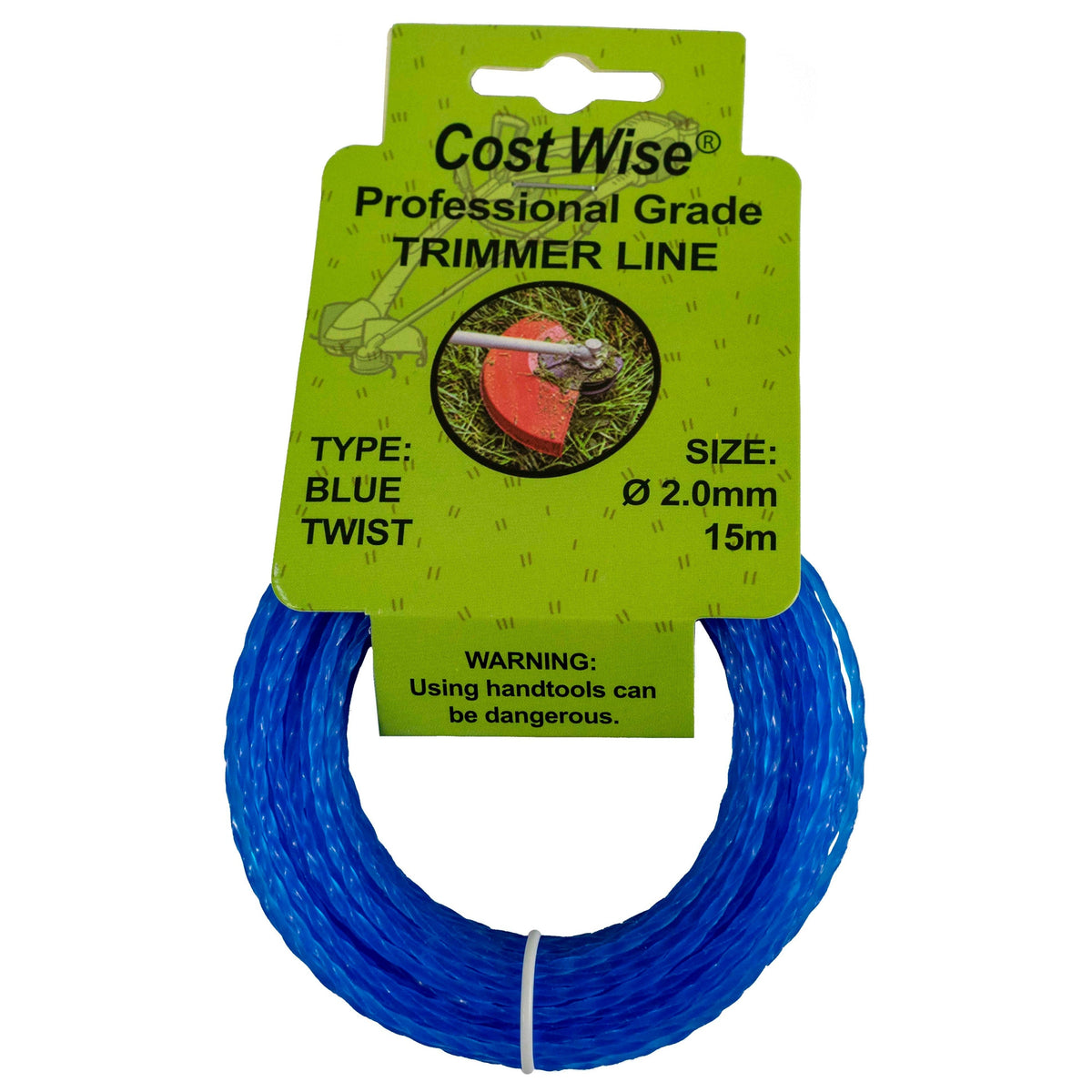 Strimmer Line Blue Twist 2.0mm x 15m