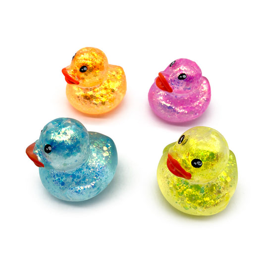 Maltose Glitter Stress Toy - Duck