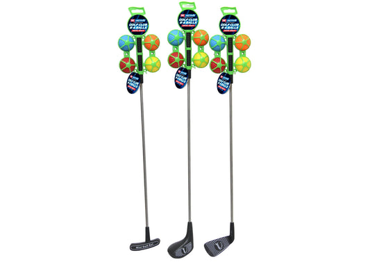 Golf Club With Metal Shaft - 4 Balls "M.Y"