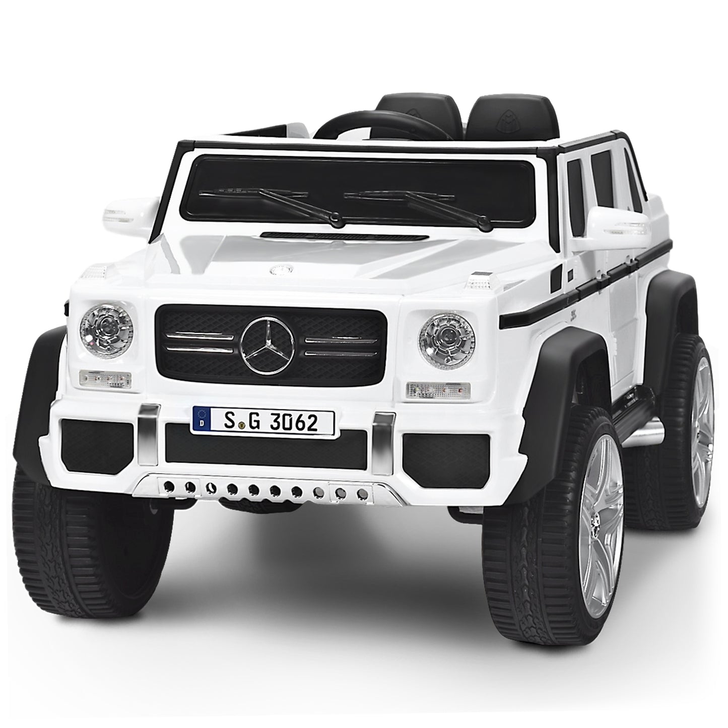 12V Electric Kids Ride On Car with 2 Motors and Remote Control-Black