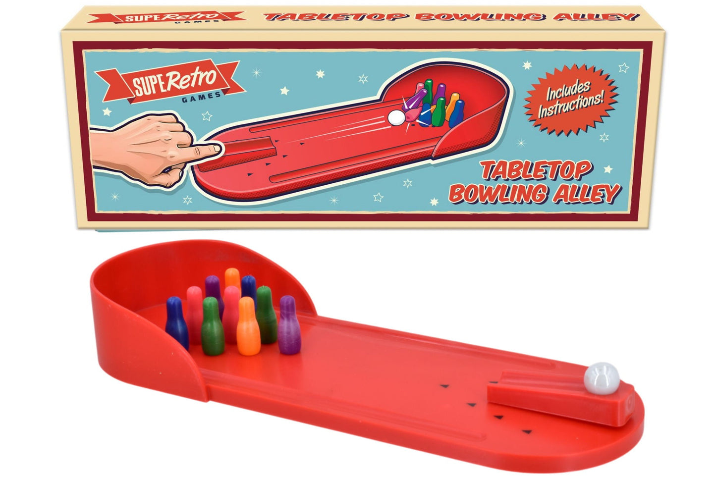 "Retro" Desk Top Bowling Game