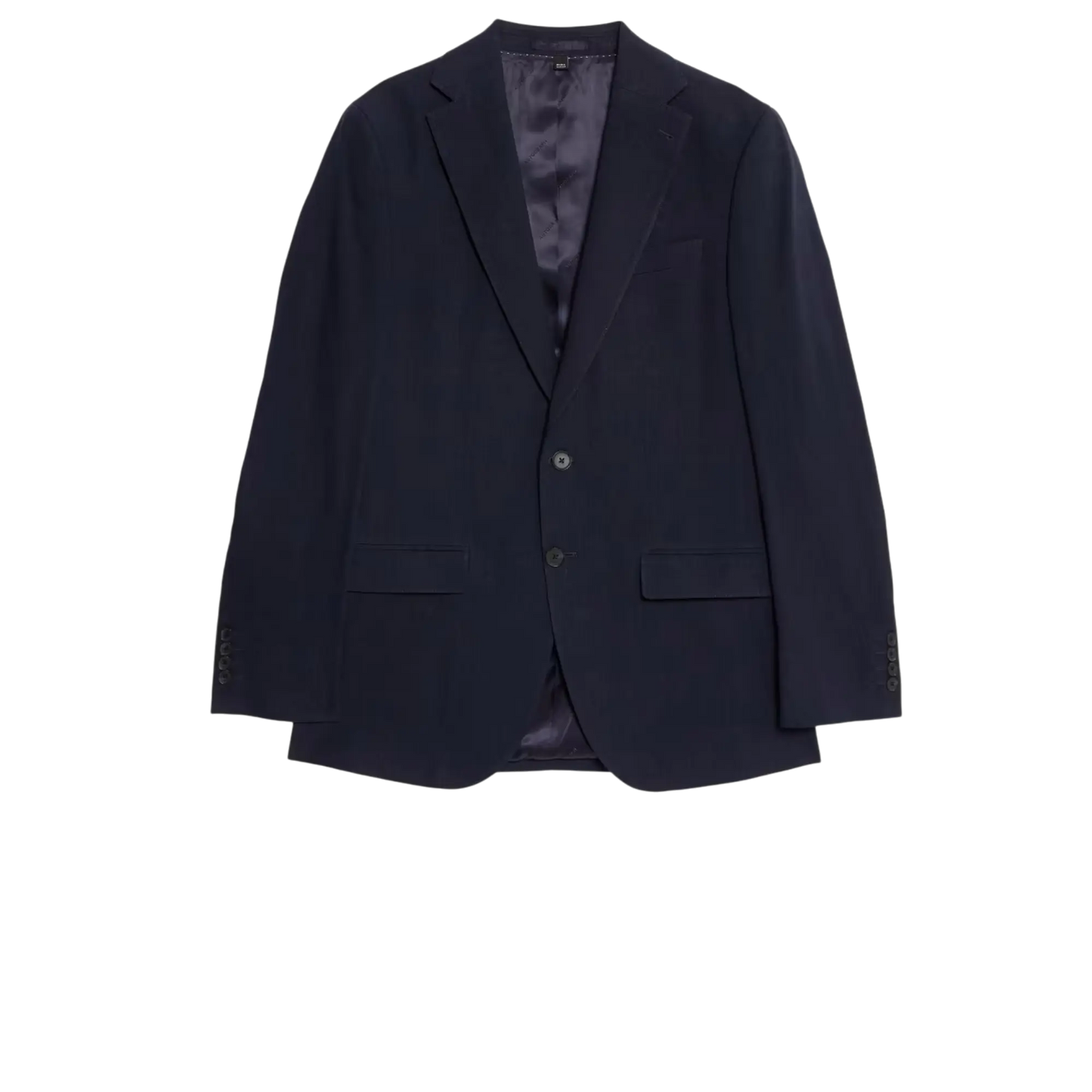Tailored Fit Italian Performance Linen Blend Suit Jacket