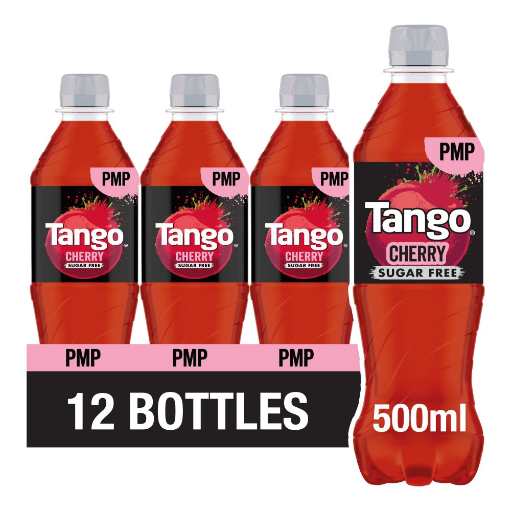 Tango Cherry Sugar Free Bottle 500ml (Case of 12)