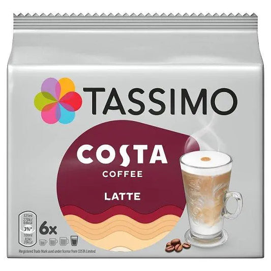 Tassimo Costa 6 Latte 167.4g