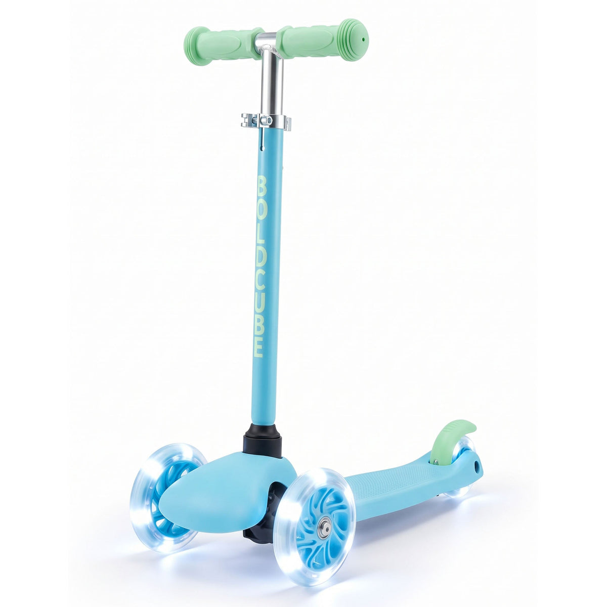Blue & Green - Teeny 3 Wheel Scooter