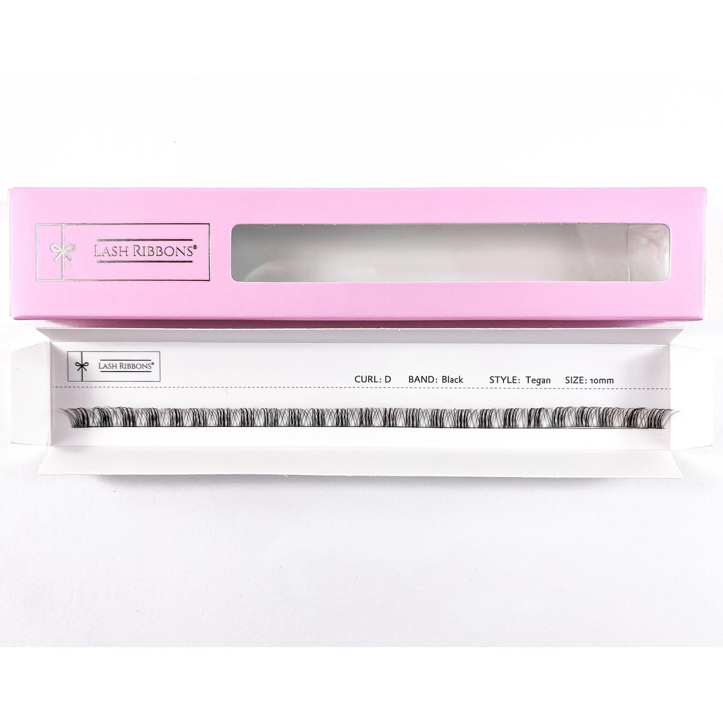 3D 'C' Curl Black / Brown Lash Ribbons® Starter Kit (With Clear Lash Bond)