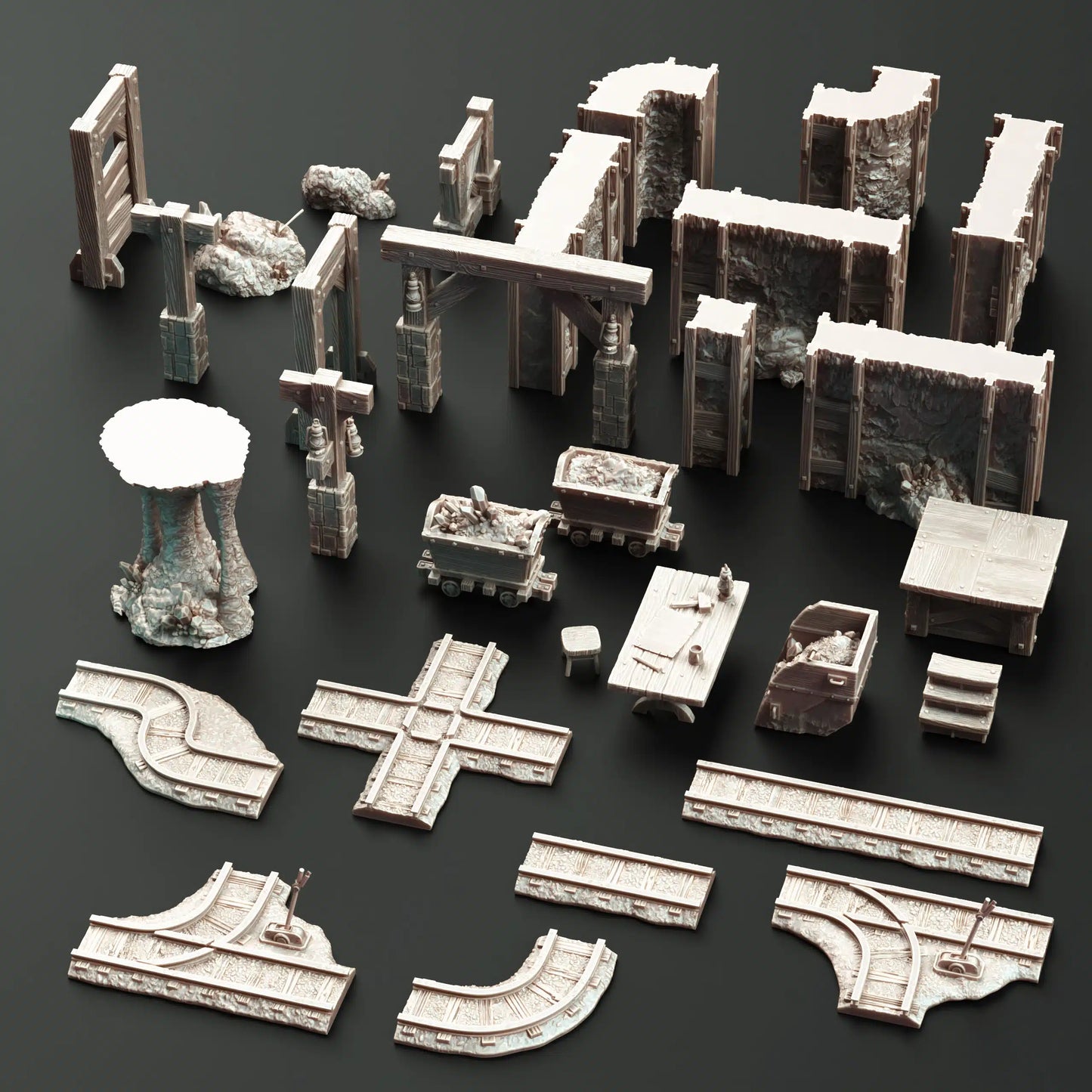 Kazadran Mines – 3D Printed Mine Terrain
