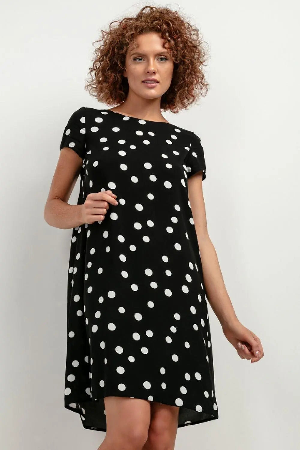 Tessita patterned viscose dress