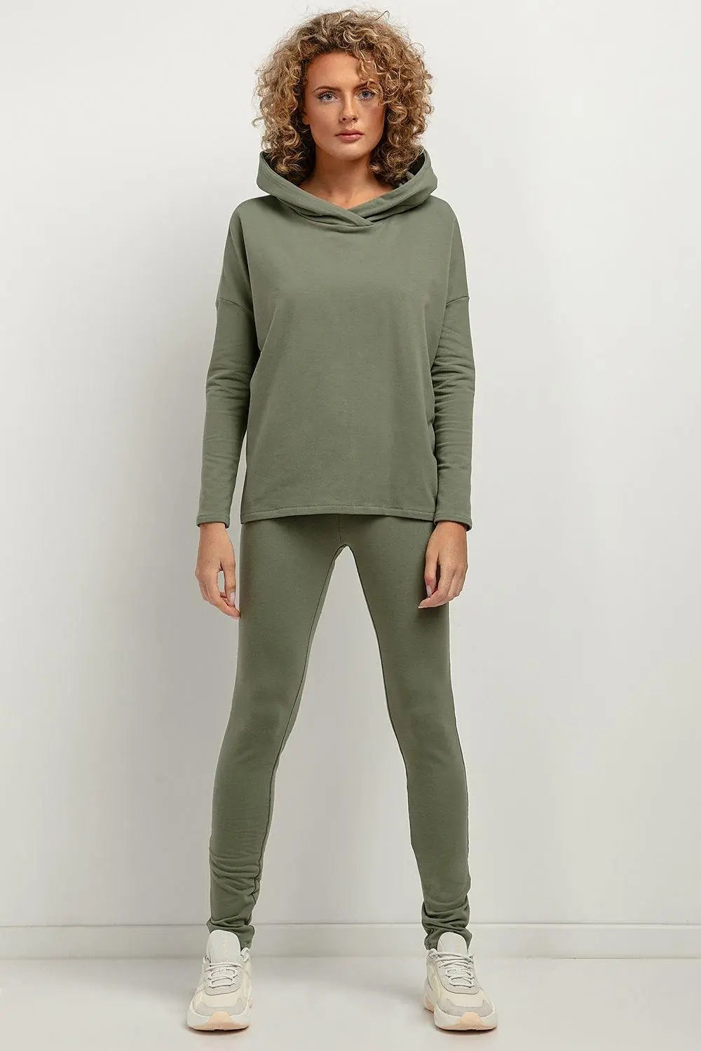 Tessita soft knit fabric set sweatshirt