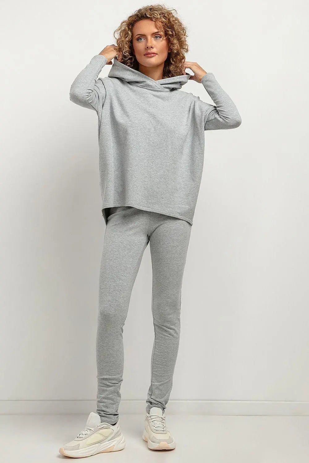 Tessita soft knit fabric set sweatshirt