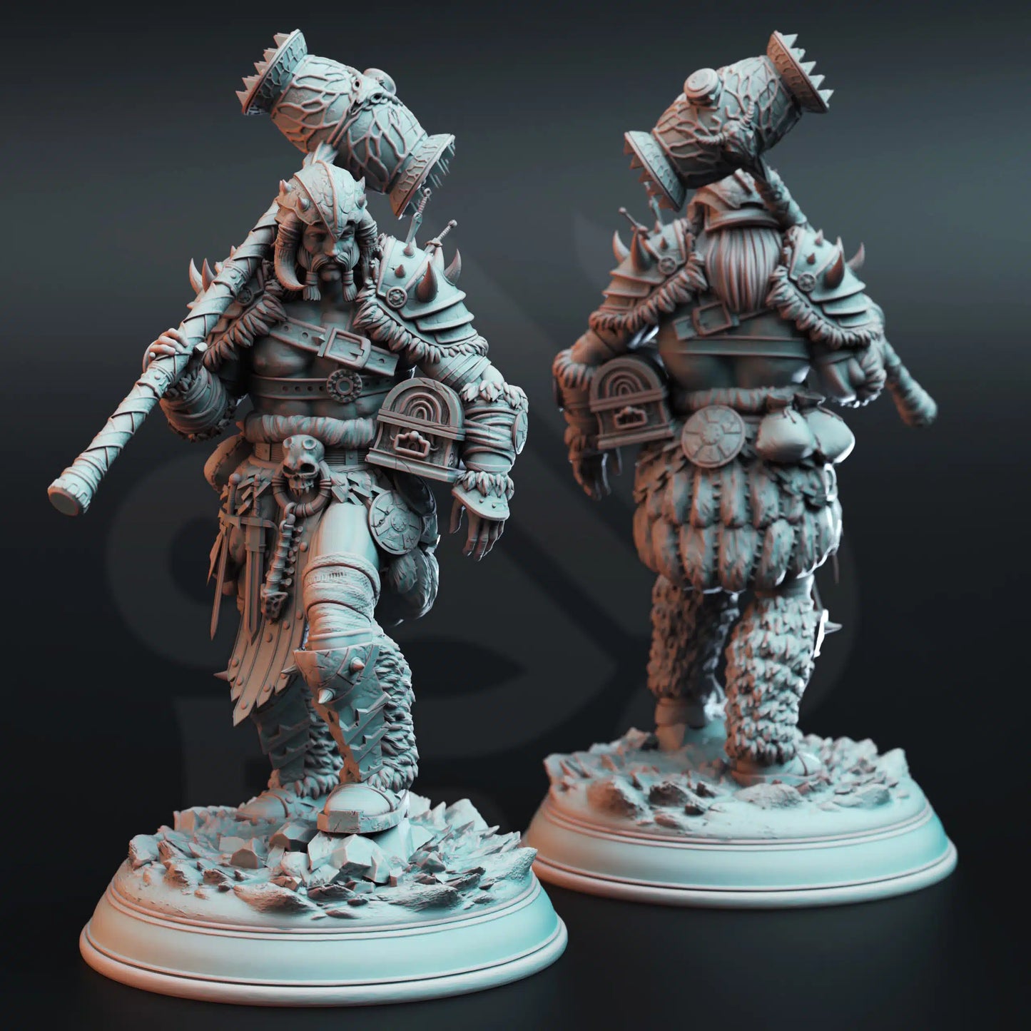 The Ugadrin – Snow Giants - 3D Printed Monster Miniatures