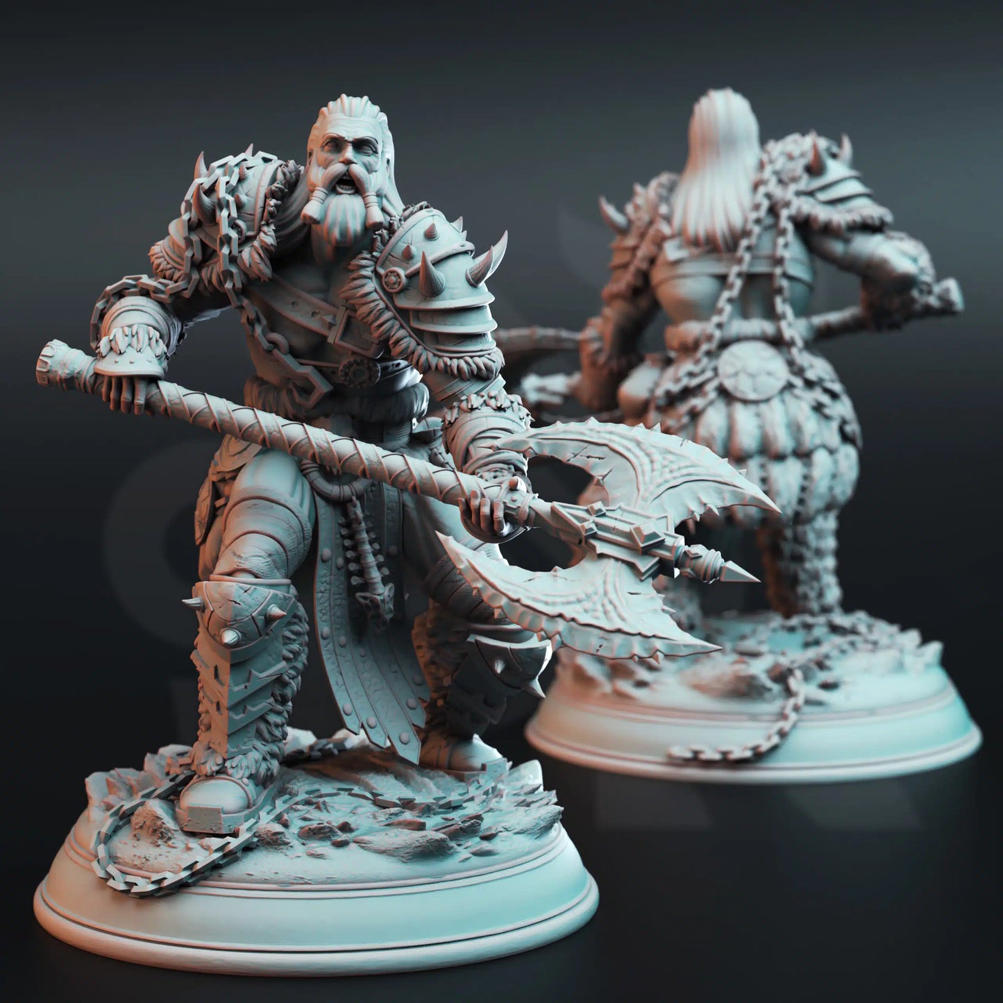 The Ugadrin – Snow Giants - 3D Printed Monster Miniatures