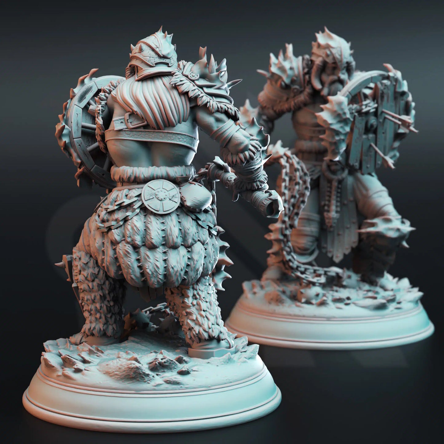 The Ugadrin – Snow Giants - 3D Printed Monster Miniatures