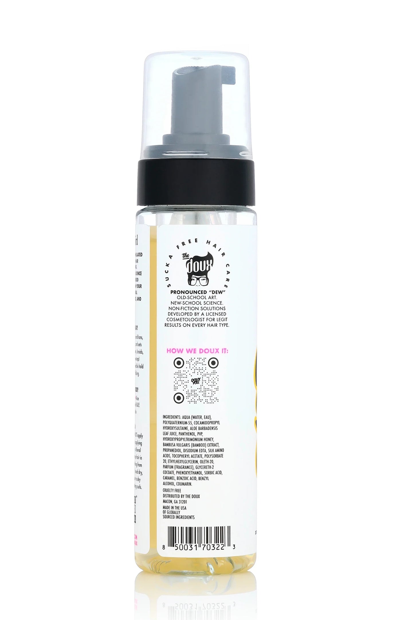 The Doux Crazy Sexy Curl Honey Setting Foam 7oz All-in-1 Styling Mousse