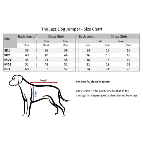 The Jazz Dog Jumper in Red