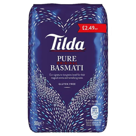 Tilda Pure Original Basmati 500g (Case of 8)