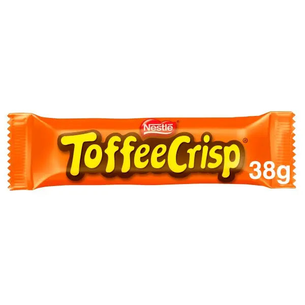 Toffee Crisp Milk Chocolate Bar 38g (Case of 24)