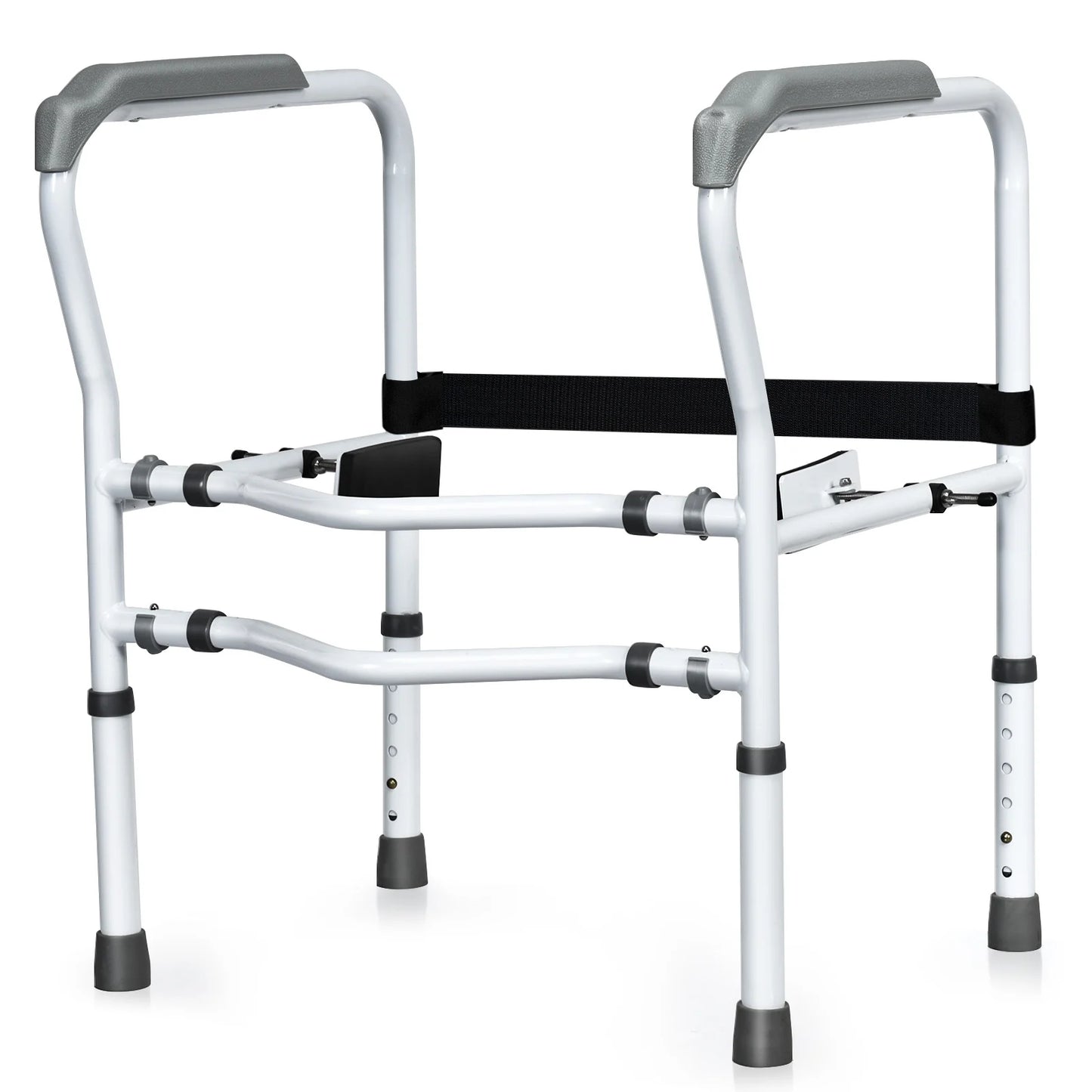 Toilet Safety Frame and Rail Stand Alone Toilet Handrails with Adjustable Height