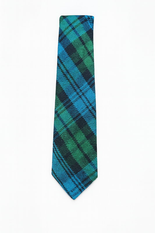 Campbell Ancient Tartan Tie – Traditional Scottish Acrylic Clan Neckwear