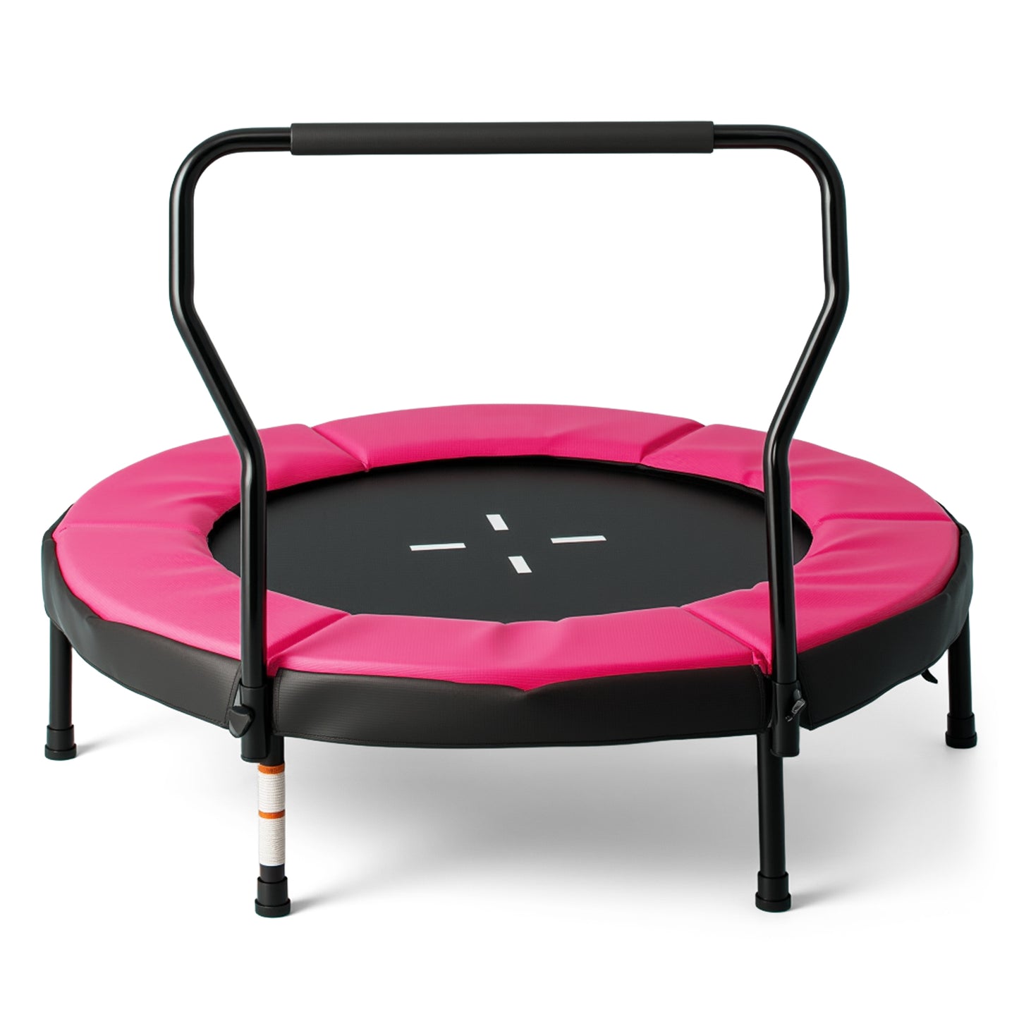 Trampoline for Kids Indoor Outdoor Fitness Trampoline with Handlebar-Blue