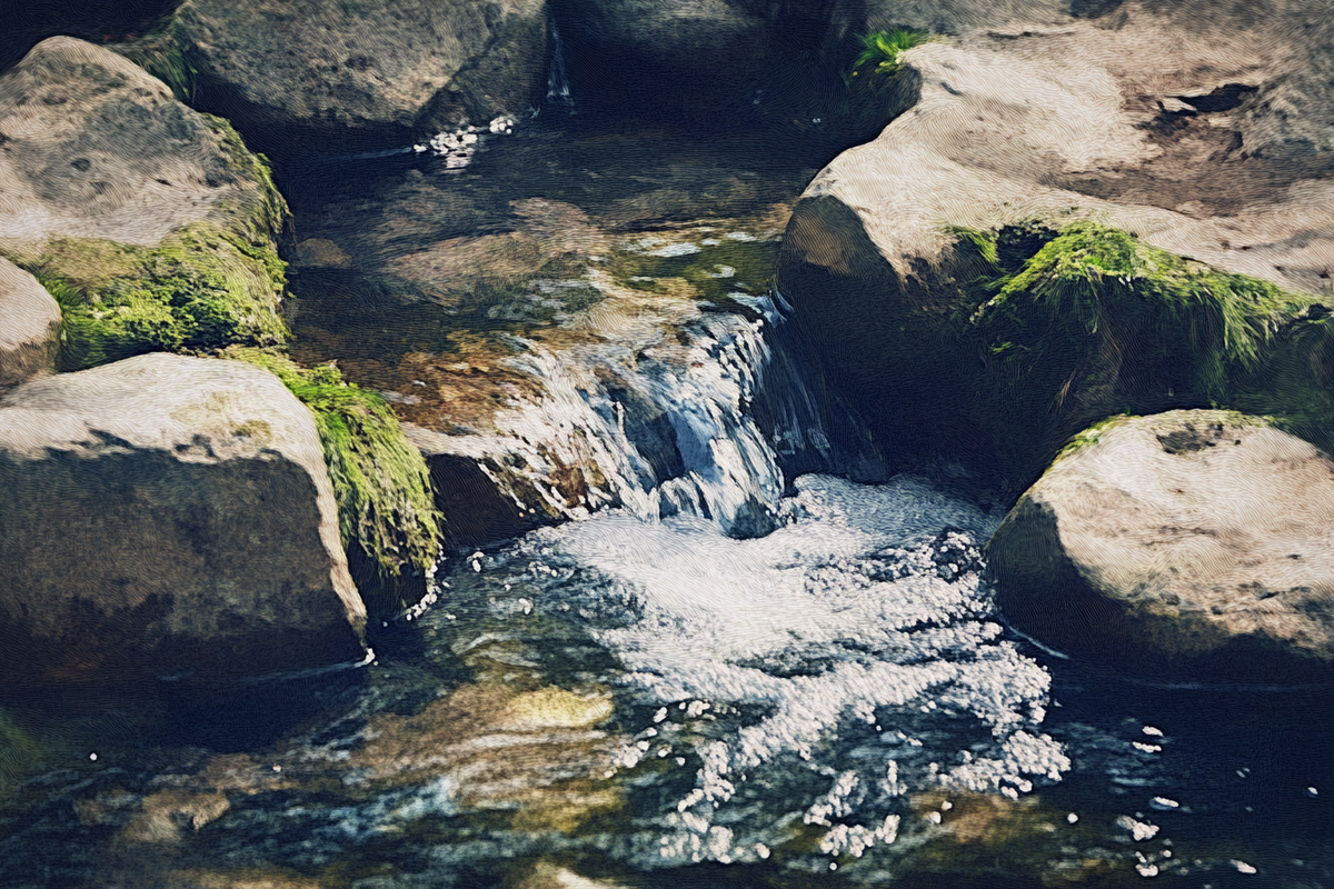 Tranquil Brook Blanket