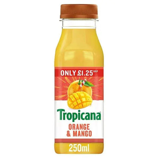 Tropicana Orange & Mango 250ml (Case of 8)