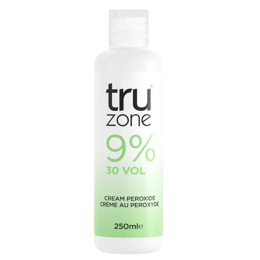 Truzone Cream Peroxide 9% 30 Vol Hair Developer for Professional Lightening & Colouring 250 ml / 8.45 oz