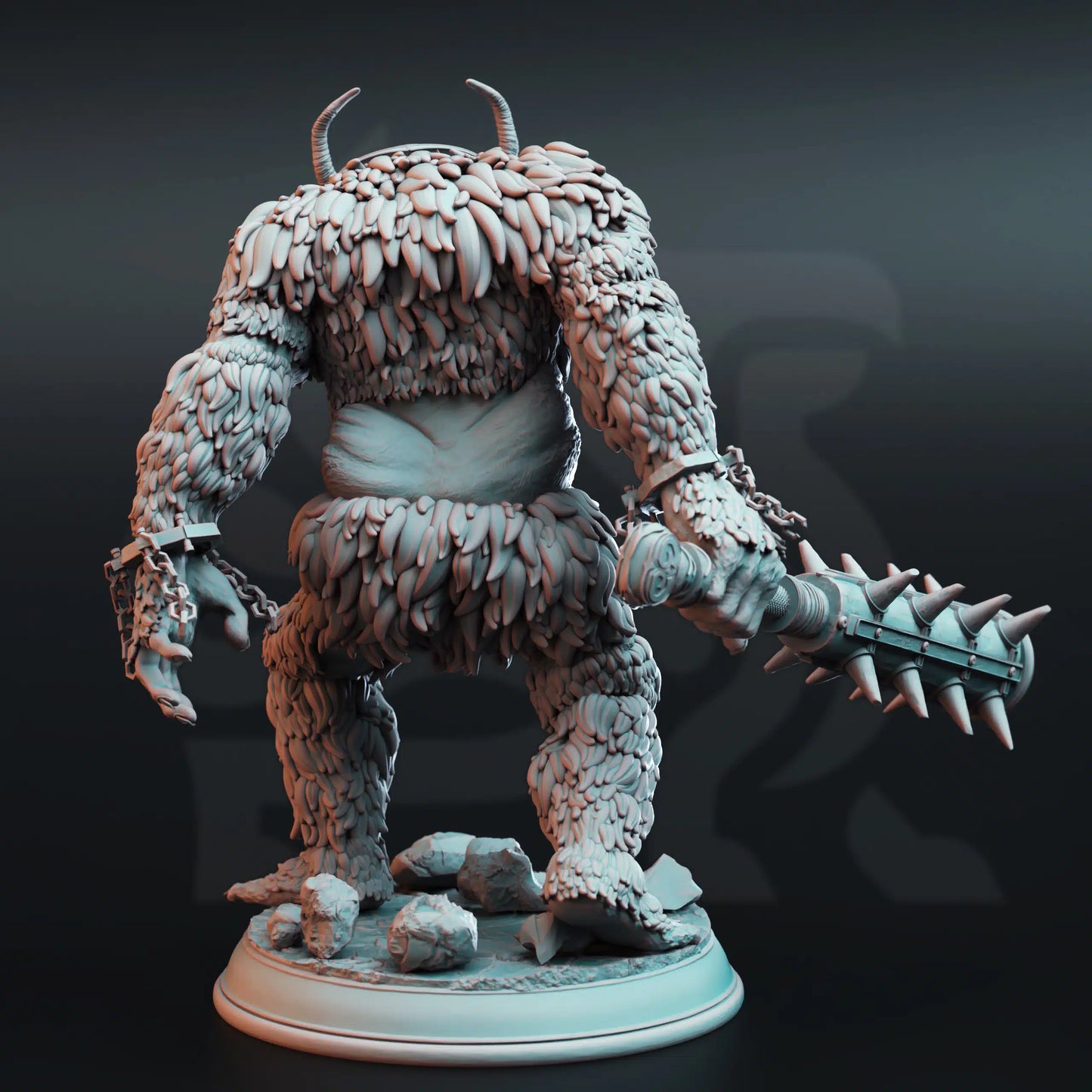 Tulva Drolls – Snow Trolls of the Deep - 3D Printed Monster Miniatures